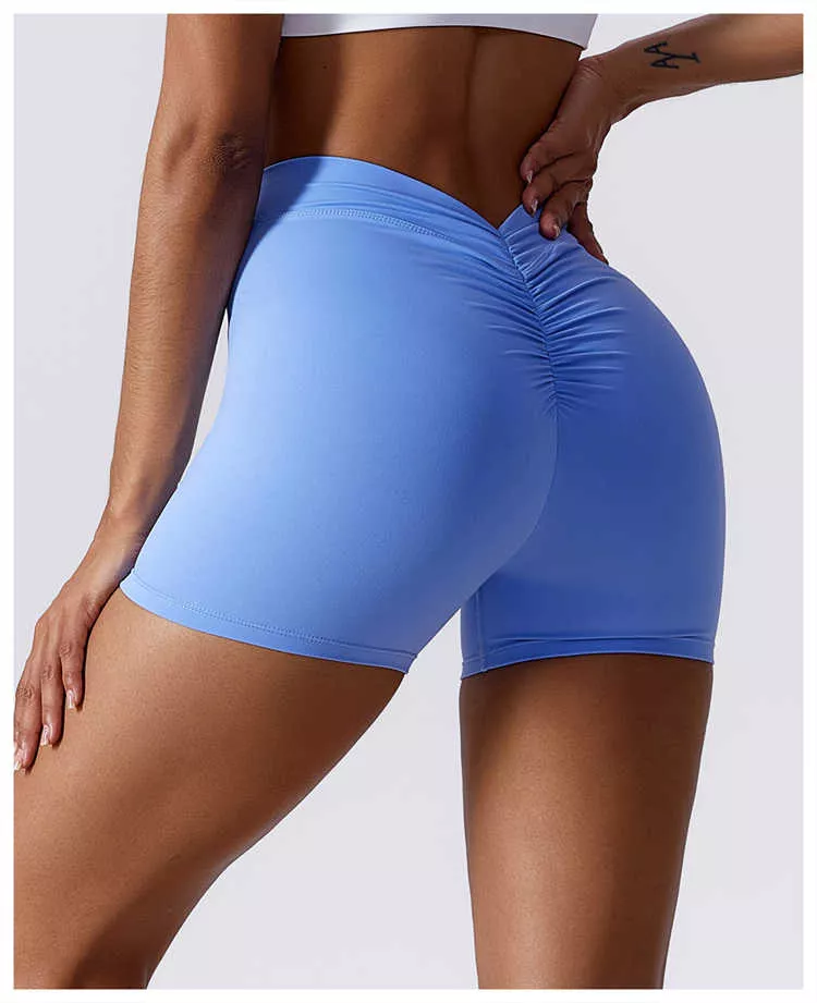 Customized Recycled Compression Yoga Shorts