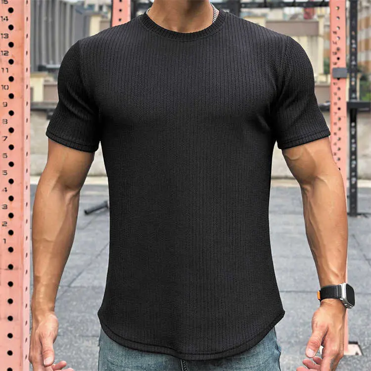 Custom High Quality Men Crewneck Plus Size T Shirt