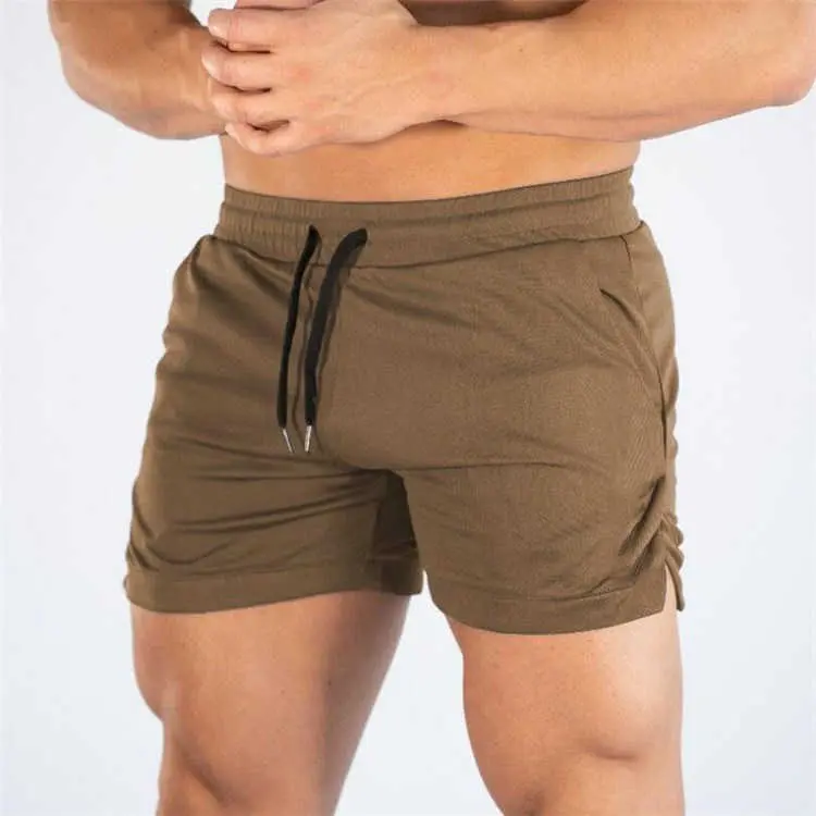 Breathable Lining Sports Workout Gym Mens Shorts